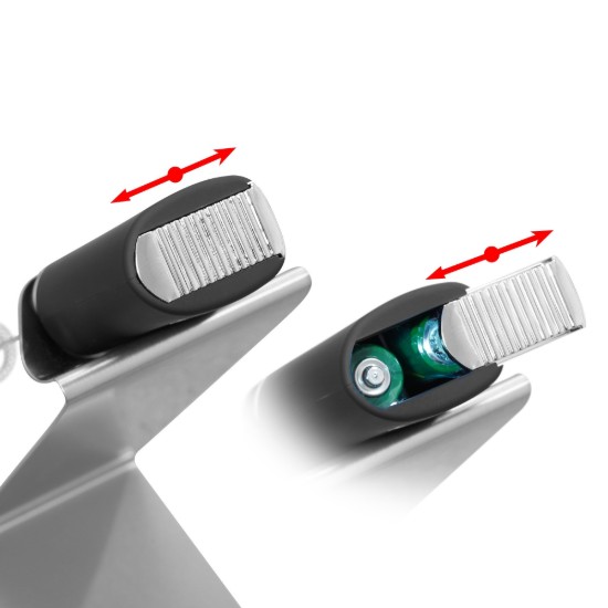 Zokura - Állványos tejhabosító, rozsdamentes acél