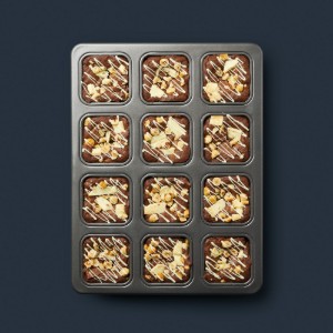 Kitchen Craft sütőtepsi 12 rekeszes, 34 x 26 cm, "MasterClass"