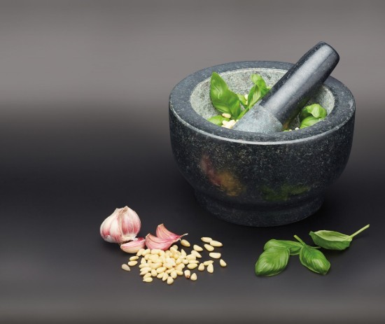 Kitchen Craft mozsár törővel, márvány, 13 cm, “MasterClass”