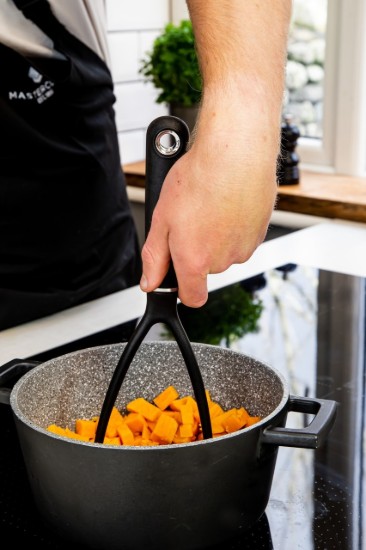 Eszköz burgonya töréséhez, műanyag, 28 cm, “MasterClass” - Kitchen Craft