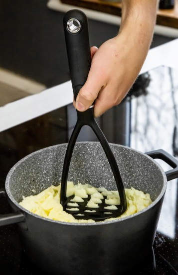 Eszköz burgonya töréséhez, műanyag, 28 cm, “MasterClass” - Kitchen Craft