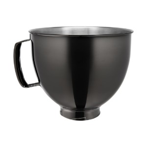 Rozsdamentes acél tál, 4,8L, fekete - KitchenAid