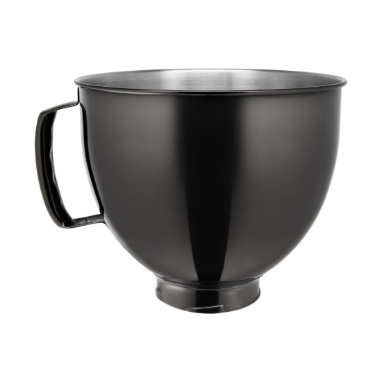 Rozsdamentes acél tál, 4,8L, fekete - KitchenAid