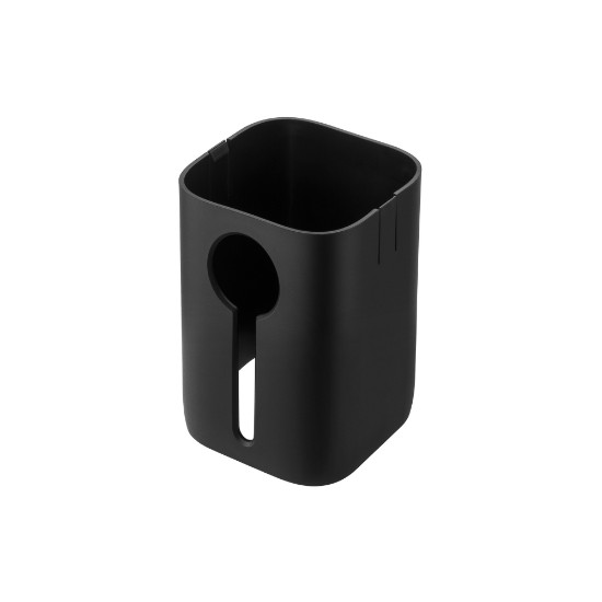 Műanyag hüvely élelmiszertároló edényekhez, 10,4 × 10,4 × 13,4 cm, fekete,  "Cube" - Zwilling