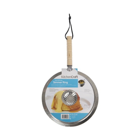 Hődiffúzor főzőgyűrű, fém, 21 cm - Kitchen Craft