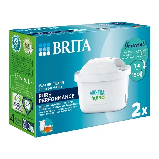 2 db BRITA Maxtra PRO Pure Performance szűrő készlet