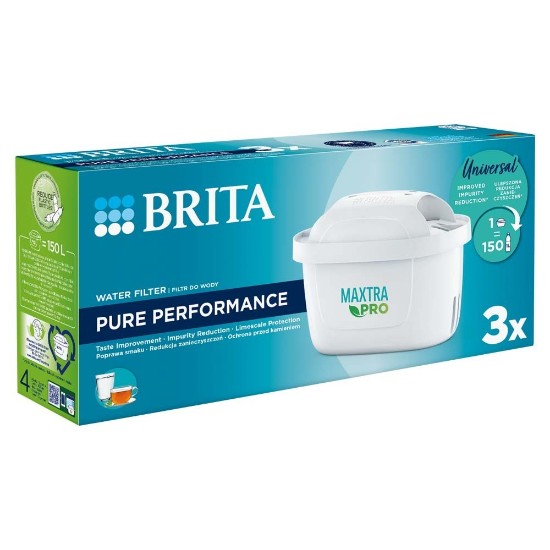 3 db BRITA Maxtra PRO Pure Performance szűrő készlet