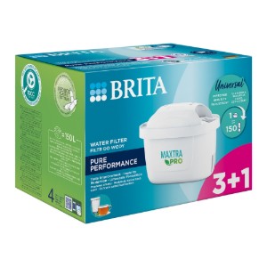 BRITA - 3+1 db Maxtra PRO Pure Performance vízszűrő patron