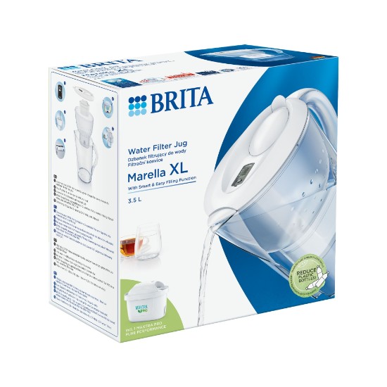 BRITA Marella XL 3,5 L Maxtra PRO (fehér) szűrőkancsó