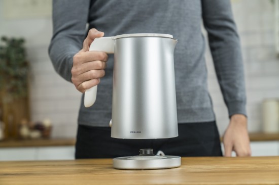 Elektromos vízforraló, 1 l, 1850 W, "Enfinigy", Silver - Zwilling