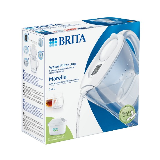 BRITA Marella 2,4 L Maxtra PRO (fehér) szűrőkancsó