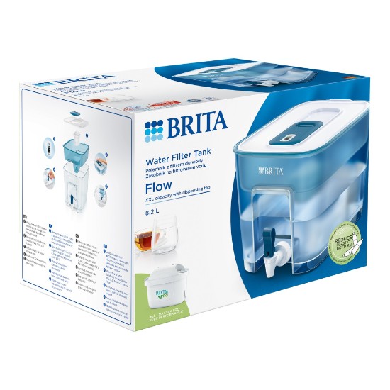 BRITA Flow XXL 8,2 L Maxtra PRO (kék) szűrőtartály