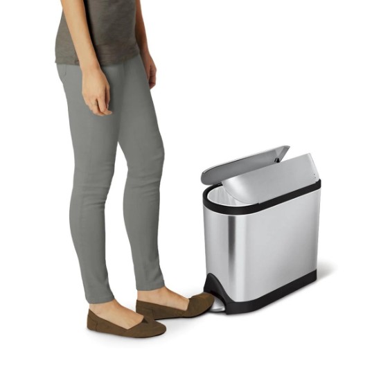 simplehuman Pedálos szemetes kosár, 10 l