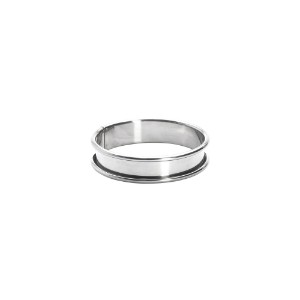 de Buyer - 8 cm-es rozsdamentes acél pite gyűrű