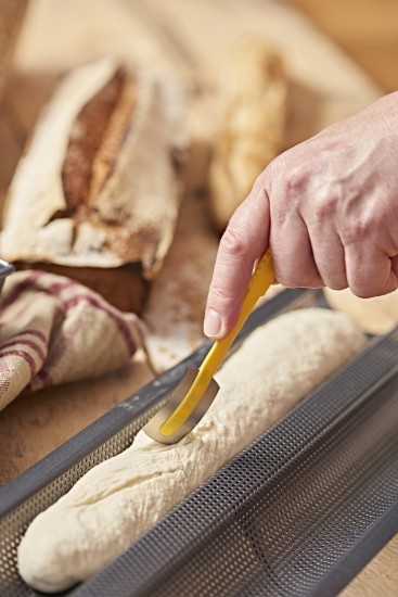 de Buyer Bagettsütő tepsi, acél, 37 x 16,2 cm