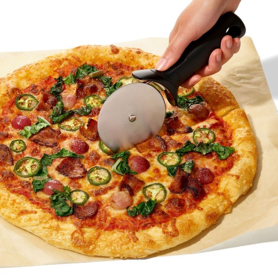 Pizzaszeletelő, rozsdamentes acél, 10,6 cm - OXO
