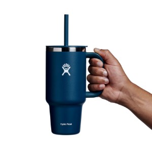 Hőszigetelt pohár, rozsdamentes acél, 950 ml, 'All Around Travel', Indigo - Hydro Flask