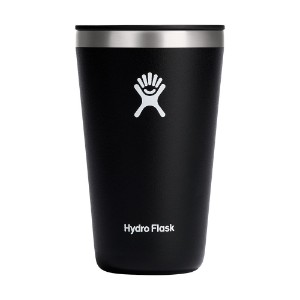 Hőszigetelt pohár, rozsdamentes acél, 470 ml, 'All Around', fekete - Hydro Flask