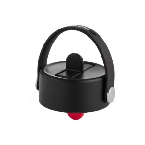 Kupak hőszigetelő palackhoz, műanyag, ""Wide Straw", Black - Hydro Flask
