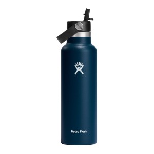 Hőszigetelő palack, rozsdamentes acél, 620 ml, "Standard Straw", Indigo - Hydro Flask