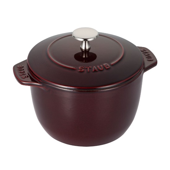 Cocotte rizs főzőedény, öntöttvas, 20cm/3L, Grenadine - Staub