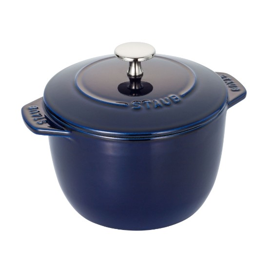 Cocotte rizsfőző edény, öntöttvas, 20cm/3L, Sötétkék - Staub