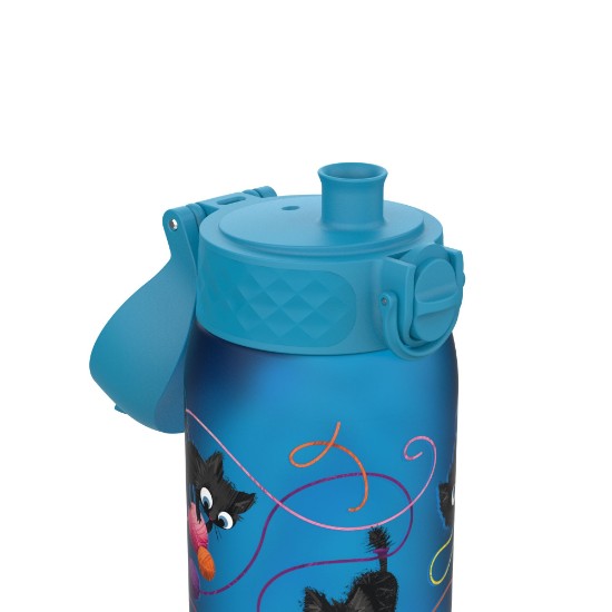 Vizes palack gyerekeknek, recyclon™, 350 ml, Cats - Ion8