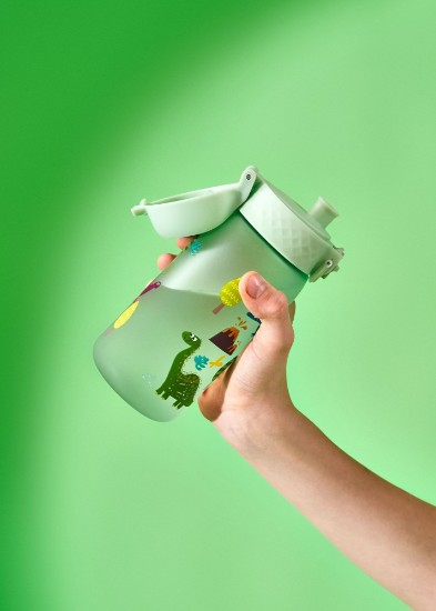 Vizes palack gyerekeknek, recyclon™, 350 ml, Dinosaurs - Ion8