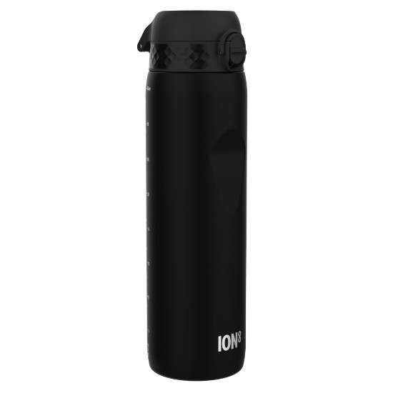 Vizes palack, recyclon™, 1 l, fekete - Ion8
