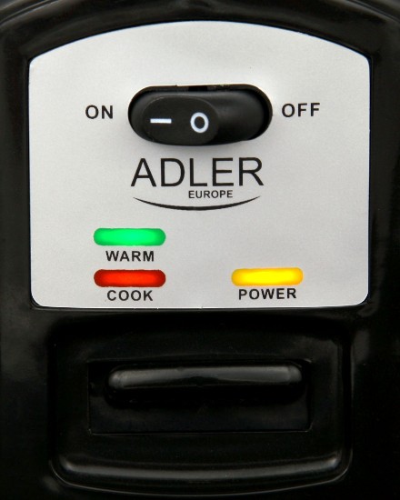 Elektromos rizsfőző edény, 1,5L, 1000W - Adler