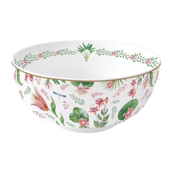 Tál, porcelán, 23 cm, "Botanique Chic" - Nuova R2S