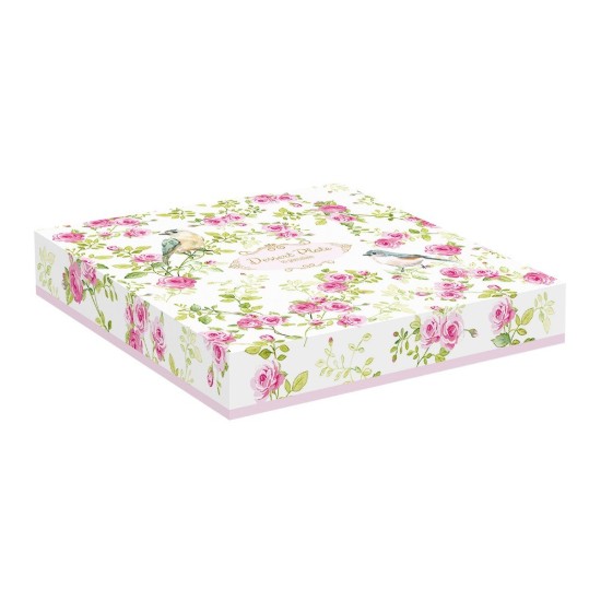 Desszerttál, porcelán, 19 cm, "Spring Time" - Easy Life