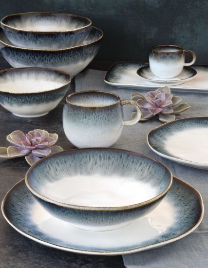 Levestál, porcelán, 19 cm, kék, "Nuances" - Easy Life