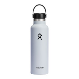 Hőszigetelt flakon, rozsdamentes acél, 620 ml, "Standard", fehér - Hydro Flask