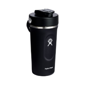 Hőszigetelt shaker, 2 az 1-ben, rozsdamentes acél, 710 ml, fekete - Hydro Flask