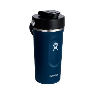Hőszigetelt shaker, 2 az 1-ben, rozsdamentes acél, 710 ml, Indigo - Hydro Flask