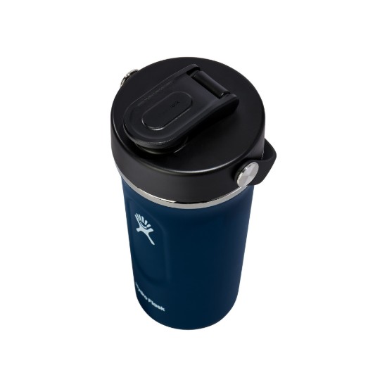 Hőszigetelt shaker, 2 az 1-ben, rozsdamentes acél, 710 ml, Indigo - Hydro Flask