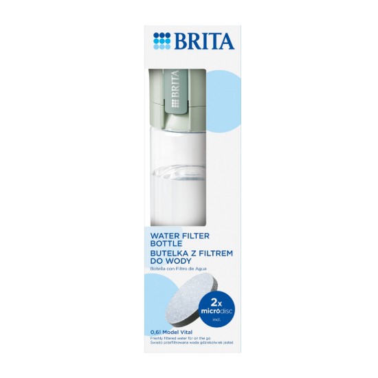 BRITA Vital szűrőpalack (világoszöld), 600 ml