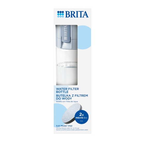 BRITA Vital szűrőpalack (világoskék), 600 ml