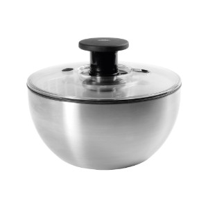 Saláta fonó, rozsdamentes acél, 26cm/5L - ​​OXO