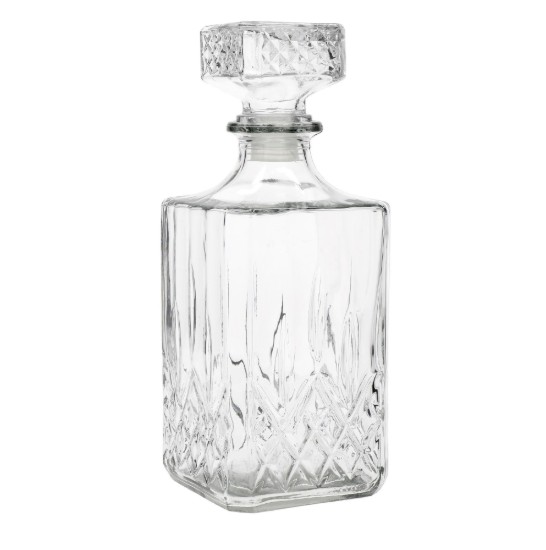 BarCraft - Dekanter és whiskys poharak készlet, 5 db, pohár