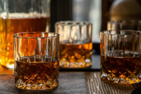 BarCraft - Dekanter és whiskys poharak készlet, 5 db, pohár