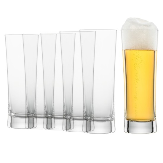 6 db Söröspohár, kristályüveg, 307 ml, "Beer Basic" - Schott Zwiesel