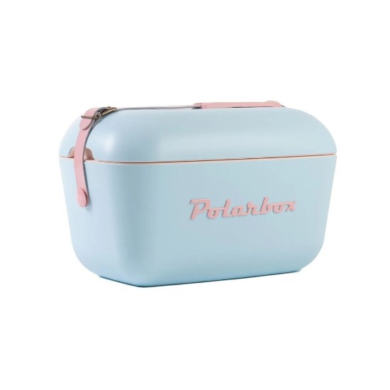 Hűtődoboz, 12 L, "Pop", Sky Blue - Baby Rose - Polarbox