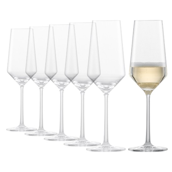 Schott Zwiesel Pure 6 darabos pezsgős pohár készlet 297 ml