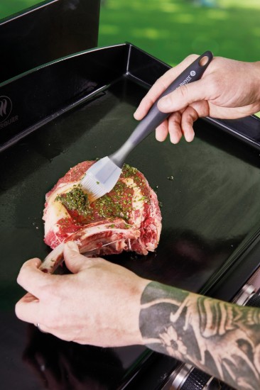 Süteményecset, szilikon, 25 cm, szélesség 3 cm - de Buyer