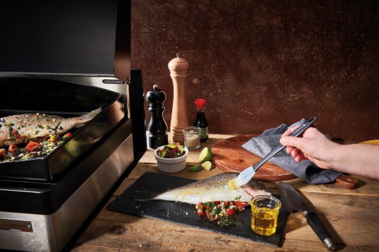 Süteményecset, szilikon, 25 cm, szélesség 3 cm - de Buyer