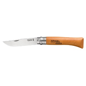 N°10 zsebkés, szénacél, 10cm, "Carbone" - Opinel