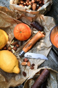 N°10 zsebkés, szénacél, 10cm, "Carbone" - Opinel