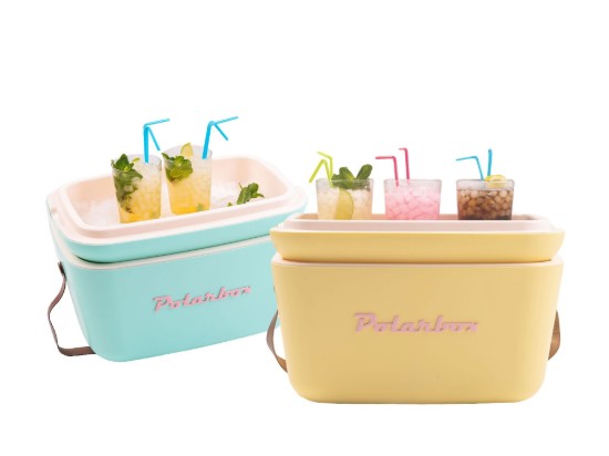 Hűtőláda, 20L, "Classic", Cyan - Baby Rose - Polarbox